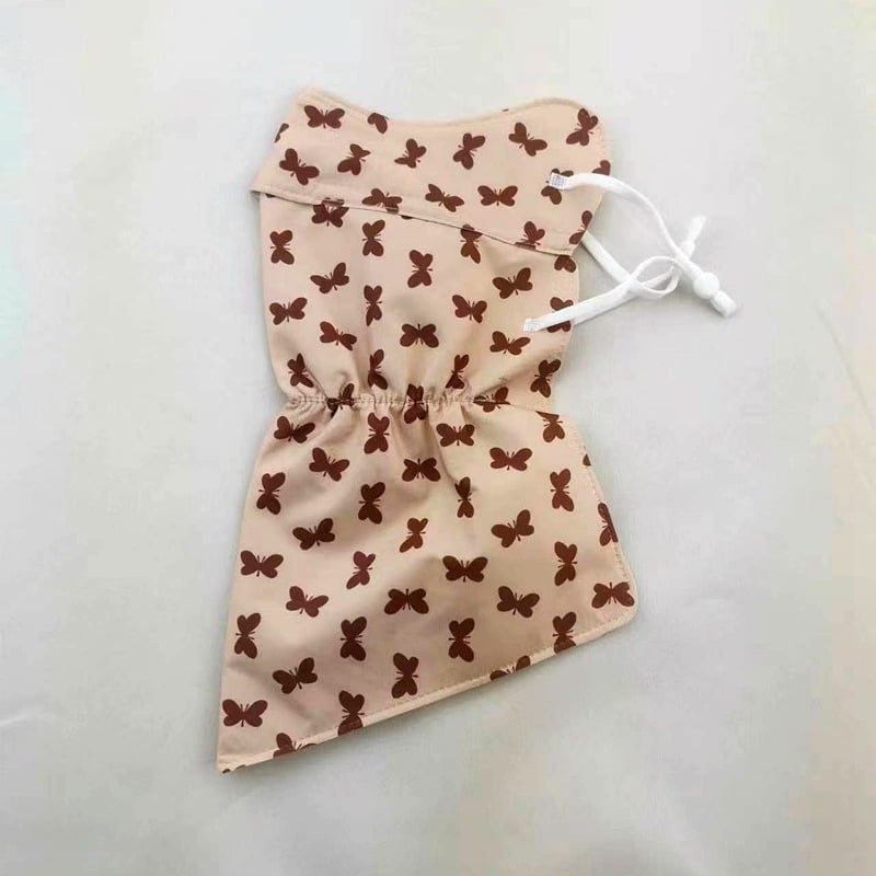 Saules aizsardzības maska velosipēdistam ar garu izdrukātu kakla šalli — daļēji pārklājošs dizains, poliester audums, 81–95% poliester saturs, acu aizsardzība