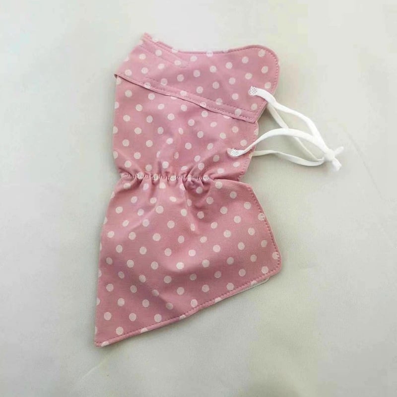 Saules aizsardzības maska velosipēdistam ar garu izdrukātu kakla šalli — daļēji pārklājošs dizains, poliester audums, 81–95% poliester saturs, acu aizsardzība