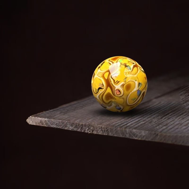 Lakuoti karoliukai apyrankėms — rankų darbo, natūralūs, poliruoti; Kinijos stilius, DIY aksesuarai