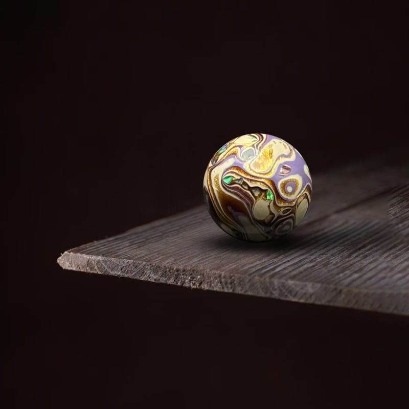 Lakuoti karoliukai apyrankėms — rankų darbo, natūralūs, poliruoti; Kinijos stilius, DIY aksesuarai