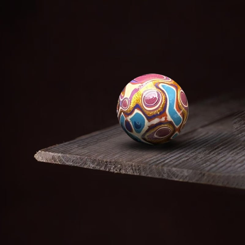 Lakuoti karoliukai apyrankėms — rankų darbo, natūralūs, poliruoti; Kinijos stilius, DIY aksesuarai