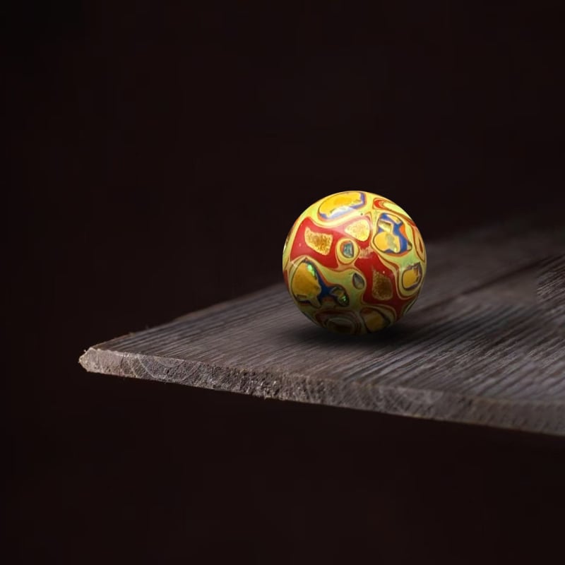 Lakuoti karoliukai apyrankėms — rankų darbo, natūralūs, poliruoti; Kinijos stilius, DIY aksesuarai