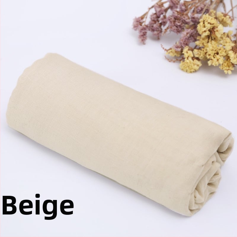 Poliesterio šalikas, korėjietiško stiliaus, vienos spalvos, visiems metų laikams, dviguba naudojimo galimybė