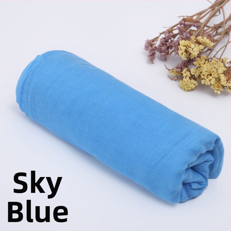 Poliesterio šalikas, korėjietiško stiliaus, vienos spalvos, visiems metų laikams, dviguba naudojimo galimybė