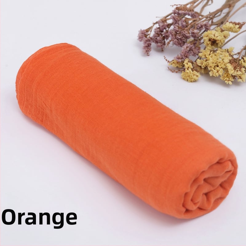 Poliesterio šalikas, korėjietiško stiliaus, vienos spalvos, visiems metų laikams, dviguba naudojimo galimybė