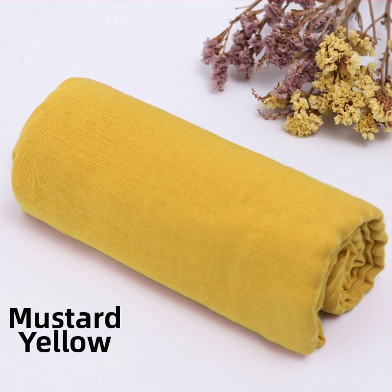 Poliesterio šalikas, korėjietiško stiliaus, vienos spalvos, visiems metų laikams, dviguba naudojimo galimybė