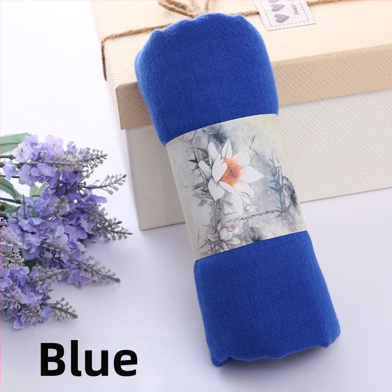 Poliesterio šalikas, korėjietiško stiliaus, vienos spalvos, visiems metų laikams, dviguba naudojimo galimybė