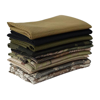 Kamuflāžas tīkla galvas šalle – vēja izturīga, saules aizsardzība; āra sportam, pieaugušajiem, unisex, pārgājieni un riteņbraukšana