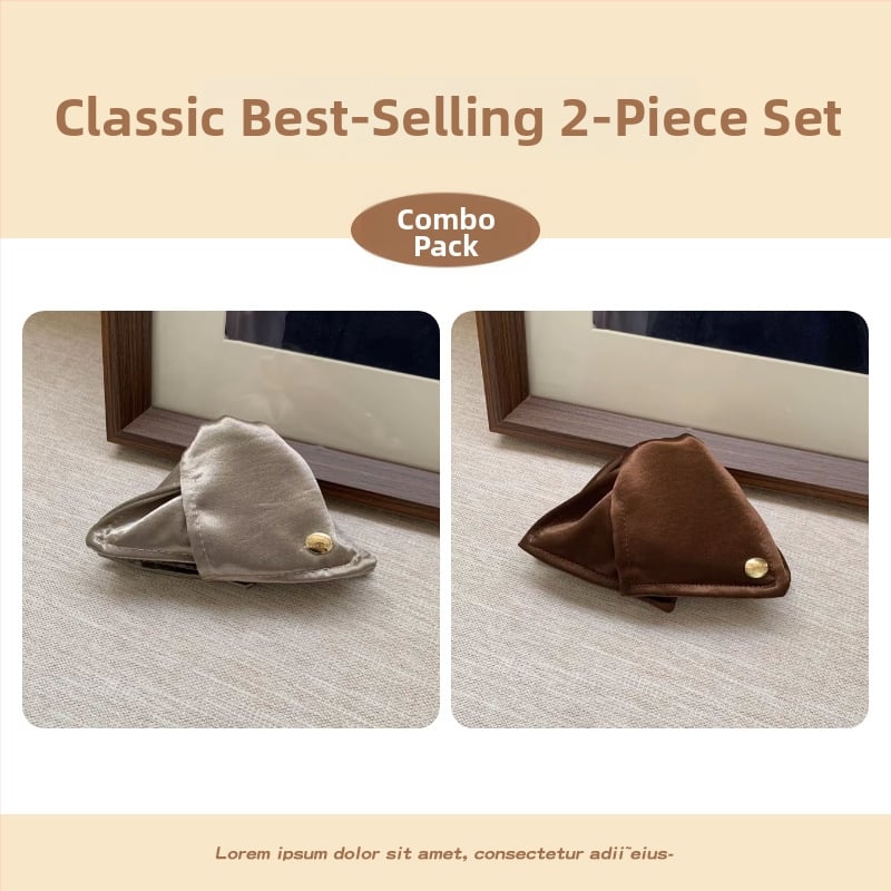 Щипка за коса с блестящи плисирани детайли, ръчна изработка от плат, аксесоар за глава от Yiu Jade Jewelry