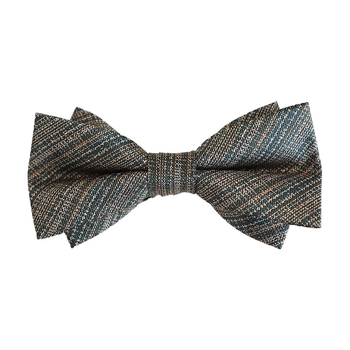 Bow Tie Doris.td, Jacquard poliester, prugasti uzorak, oblik strelice, za muškarce, ljeto 2025