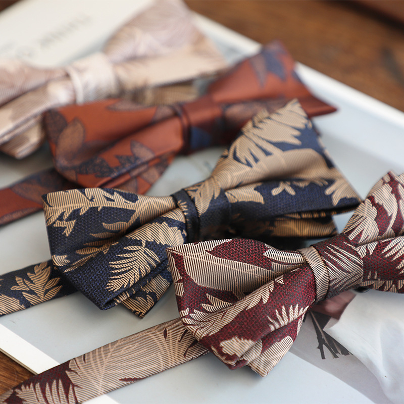 Bow Tie Doris.td, Jacquard poliester, prugasti uzorak, oblik strelice, za muškarce, ljeto 2025