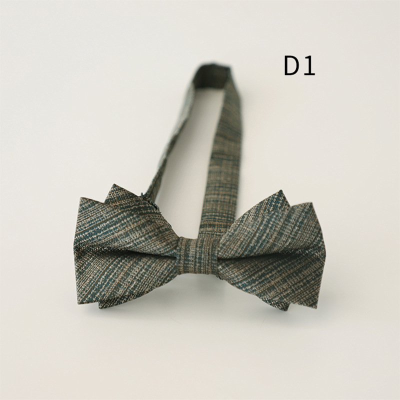 Bow Tie Doris.td, Jacquard poliester, prugasti uzorak, oblik strelice, za muškarce, ljeto 2025
