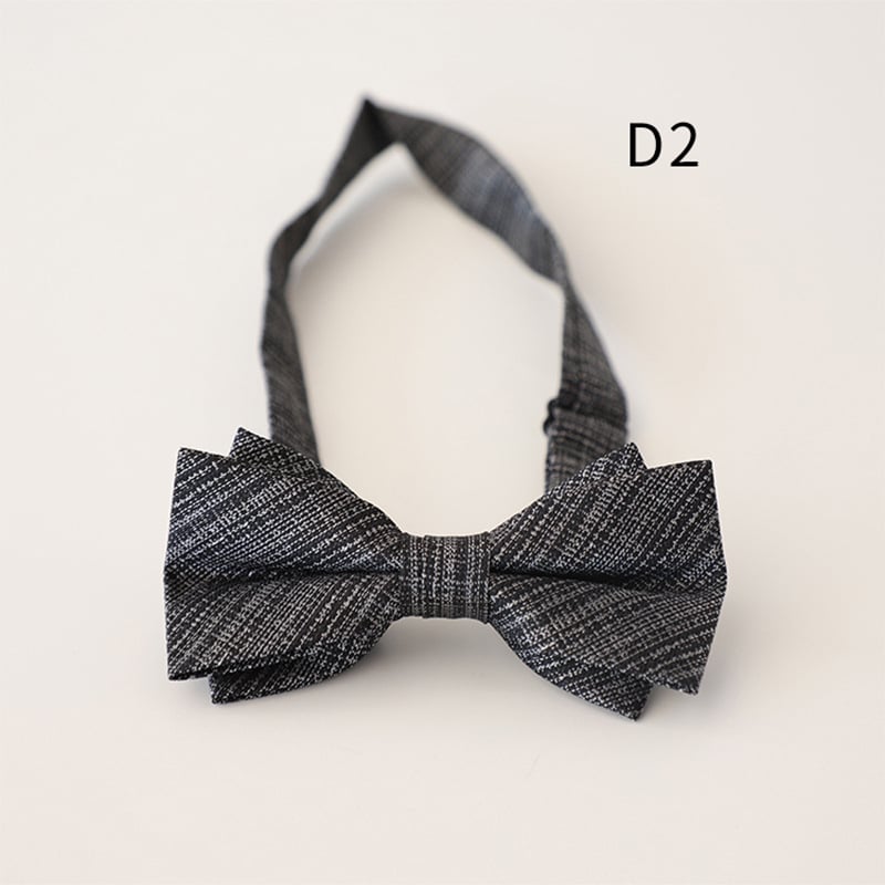 Bow Tie Doris.td, Jacquard poliester, prugasti uzorak, oblik strelice, za muškarce, ljeto 2025