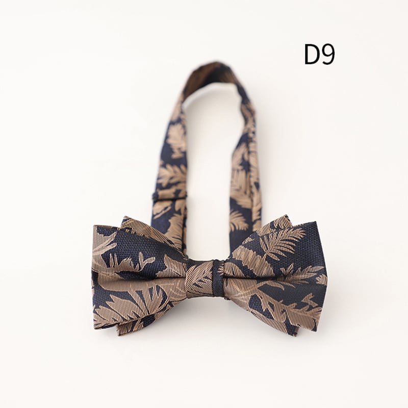 Bow Tie Doris.td, Jacquard poliester, prugasti uzorak, oblik strelice, za muškarce, ljeto 2025