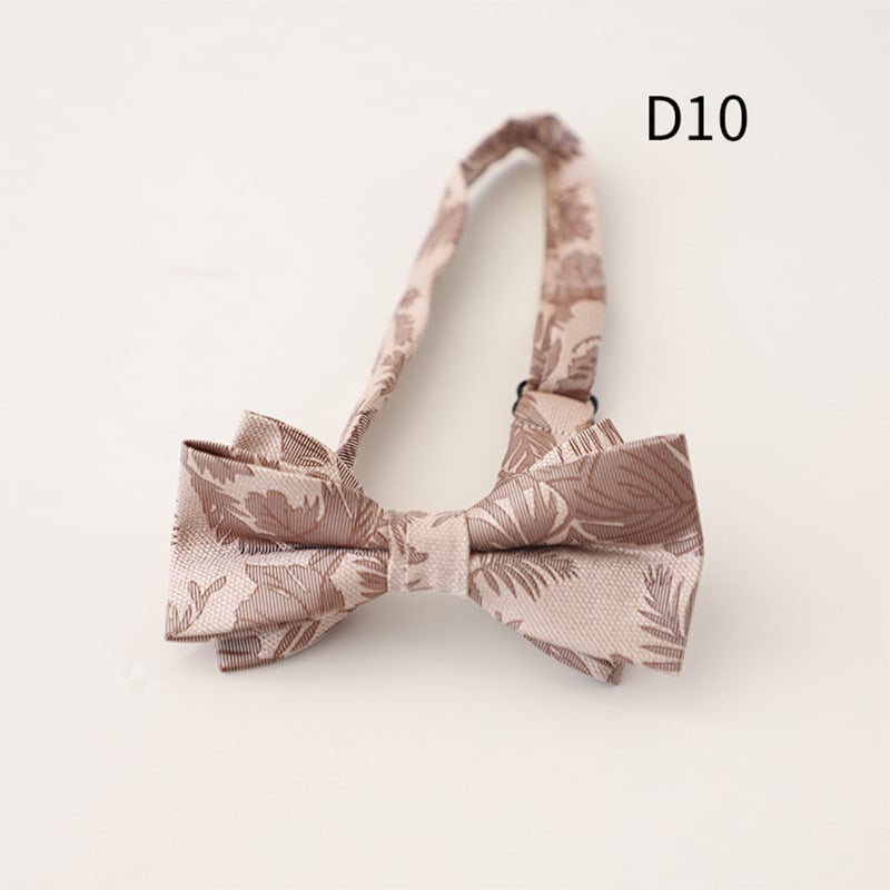 Bow Tie Doris.td, Jacquard poliester, prugasti uzorak, oblik strelice, za muškarce, ljeto 2025