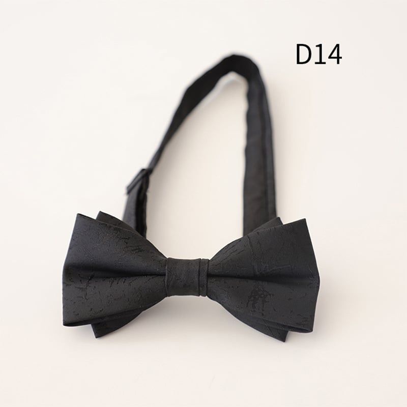 Bow Tie Doris.td, Jacquard poliester, prugasti uzorak, oblik strelice, za muškarce, ljeto 2025