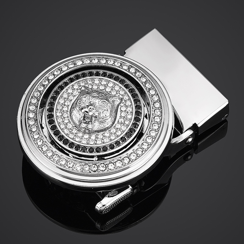 Diržas iš lydinio su automatine sagtimi, All-match stilius, tinkama laisvalaikiui, vakarėliams, banketams ir darbui, visus metus.