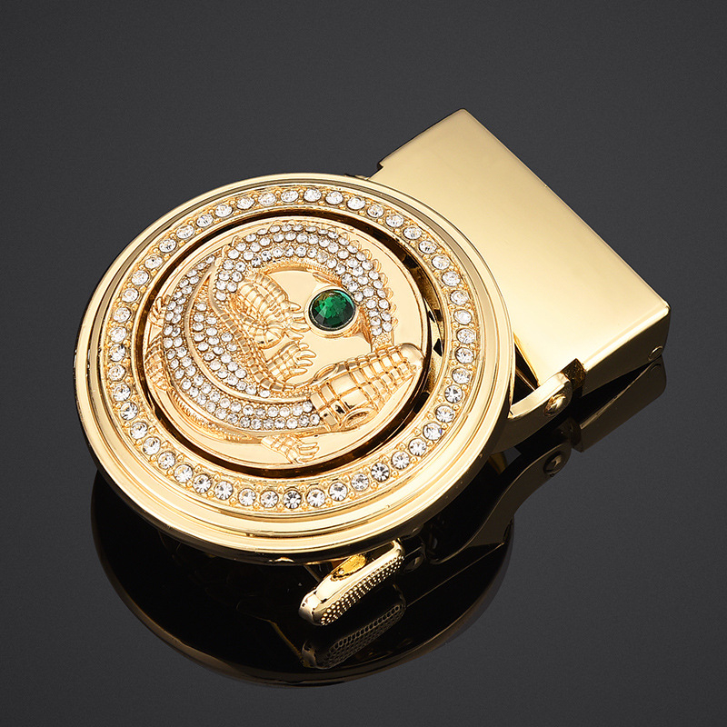 Diržas iš lydinio su automatine sagtimi, All-match stilius, tinkama laisvalaikiui, vakarėliams, banketams ir darbui, visus metus.