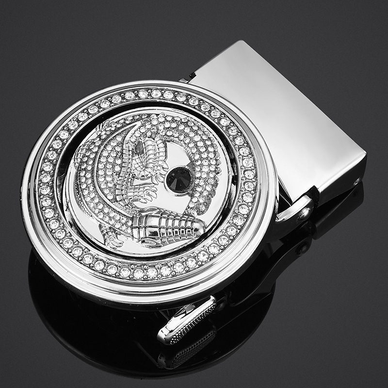 Diržas iš lydinio su automatine sagtimi, All-match stilius, tinkama laisvalaikiui, vakarėliams, banketams ir darbui, visus metus.