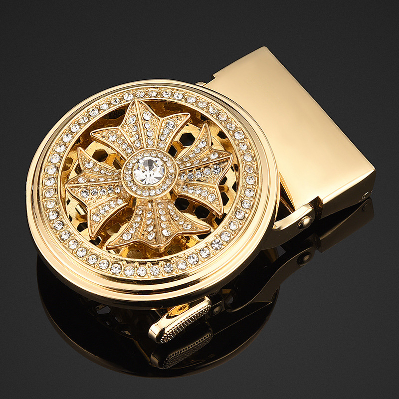 Diržas iš lydinio su automatine sagtimi, All-match stilius, tinkama laisvalaikiui, vakarėliams, banketams ir darbui, visus metus.