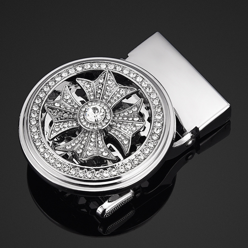 Diržas iš lydinio su automatine sagtimi, All-match stilius, tinkama laisvalaikiui, vakarėliams, banketams ir darbui, visus metus.