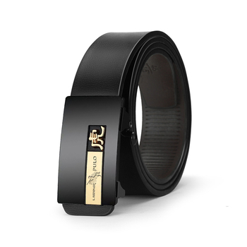 Centură pentru bărbați din piele naturală, cu două straturi de piele de vită, cataramă automată, design zodiacal, lățime 2-4 cm