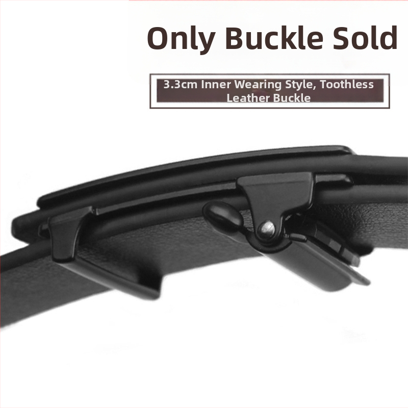 Pánska automatická spona na opasok zliatiny, obdĺžnikový tvar, šírka spony 3,3–3,5 cm, obchodný štýl