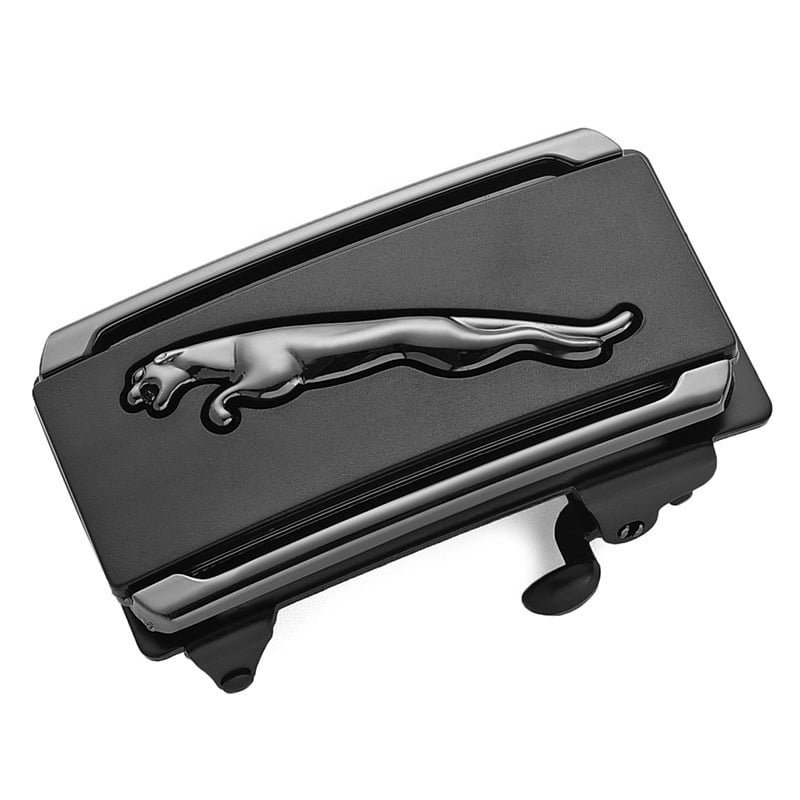 Vīriešu automātiskā sprādze jostas no sakausējuma, taisnstūra forma, sprādzes platums 3,3–3,5 cm, biznes stils