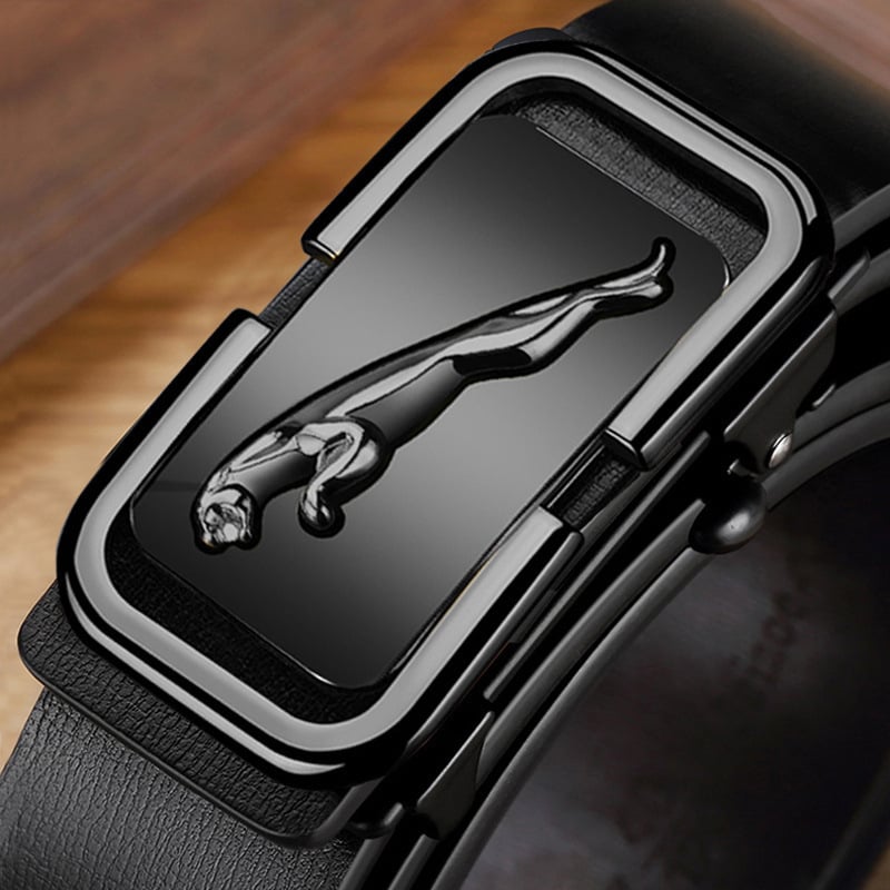 Vīriešu automātiskā sprādze jostas no sakausējuma, taisnstūra forma, sprādzes platums 3,3–3,5 cm, biznes stils