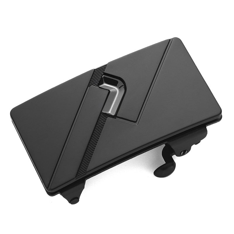 Vīriešu automātiskā sprādze jostas no sakausējuma, taisnstūra forma, sprādzes platums 3,3–3,5 cm, biznes stils