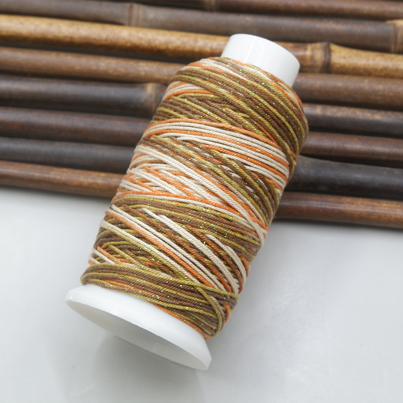 Gaminė vielos siūlė papuošalėms – medvilnė, Duan ran apdorojimas, originalus dizainas