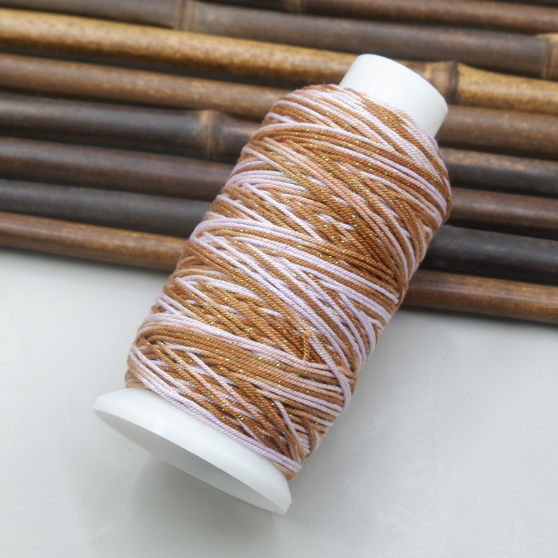 Gaminė vielos siūlė papuošalėms – medvilnė, Duan ran apdorojimas, originalus dizainas