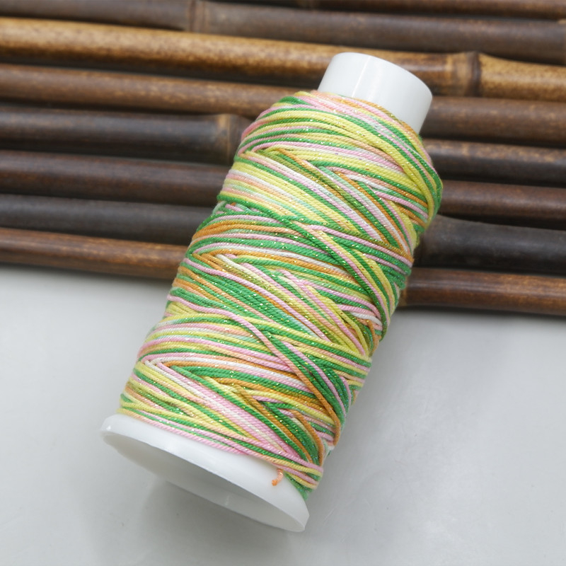 Gaminė vielos siūlė papuošalėms – medvilnė, Duan ran apdorojimas, originalus dizainas