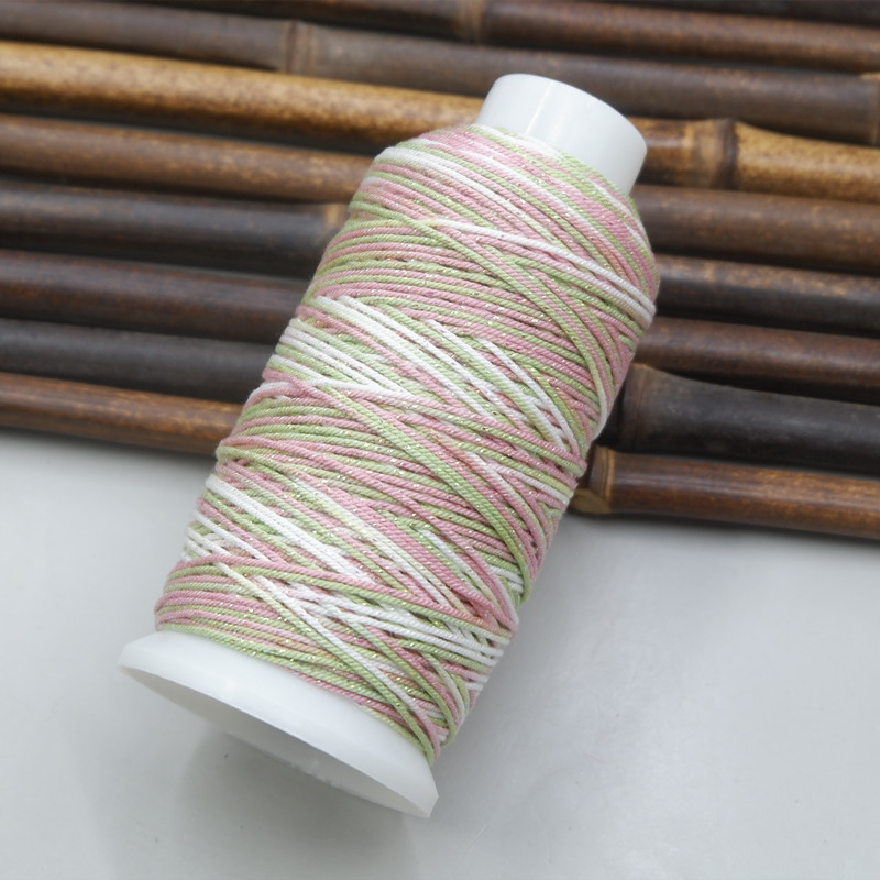 Gaminė vielos siūlė papuošalėms – medvilnė, Duan ran apdorojimas, originalus dizainas