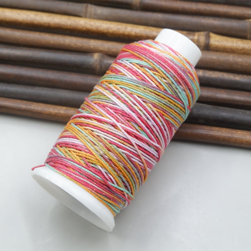 Gaminė vielos siūlė papuošalėms – medvilnė, Duan ran apdorojimas, originalus dizainas