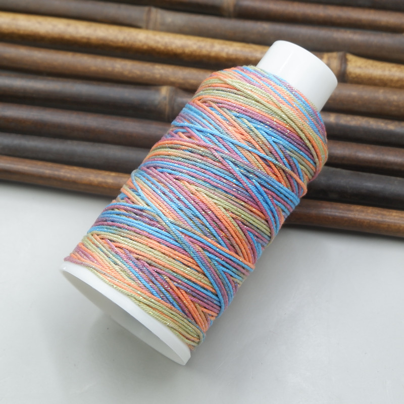 Gaminė vielos siūlė papuošalėms – medvilnė, Duan ran apdorojimas, originalus dizainas