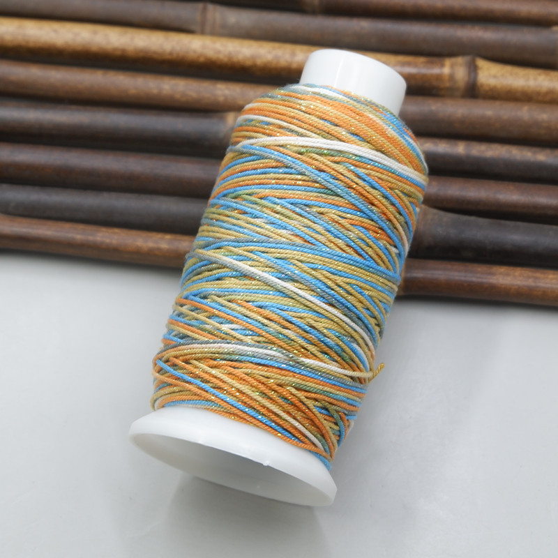 Gaminė vielos siūlė papuošalėms – medvilnė, Duan ran apdorojimas, originalus dizainas