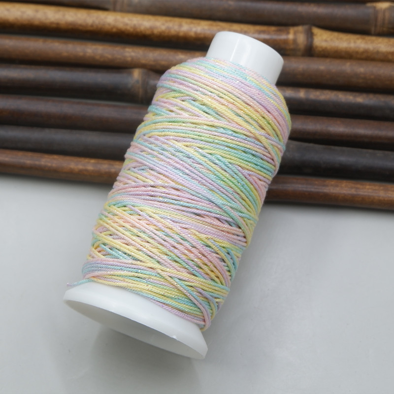 Gaminė vielos siūlė papuošalėms – medvilnė, Duan ran apdorojimas, originalus dizainas