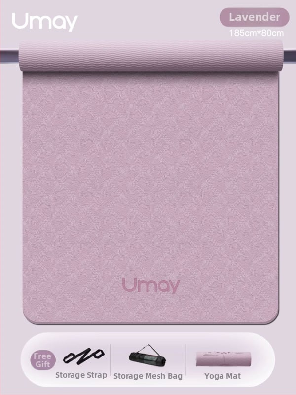 Jogu matu Youmei, TPE, 6 cm biezums, ar vadlīnijām