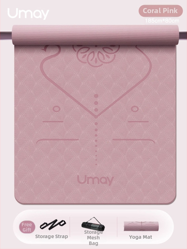 Jogu matu Youmei, TPE, 6 cm biezums, ar vadlīnijām