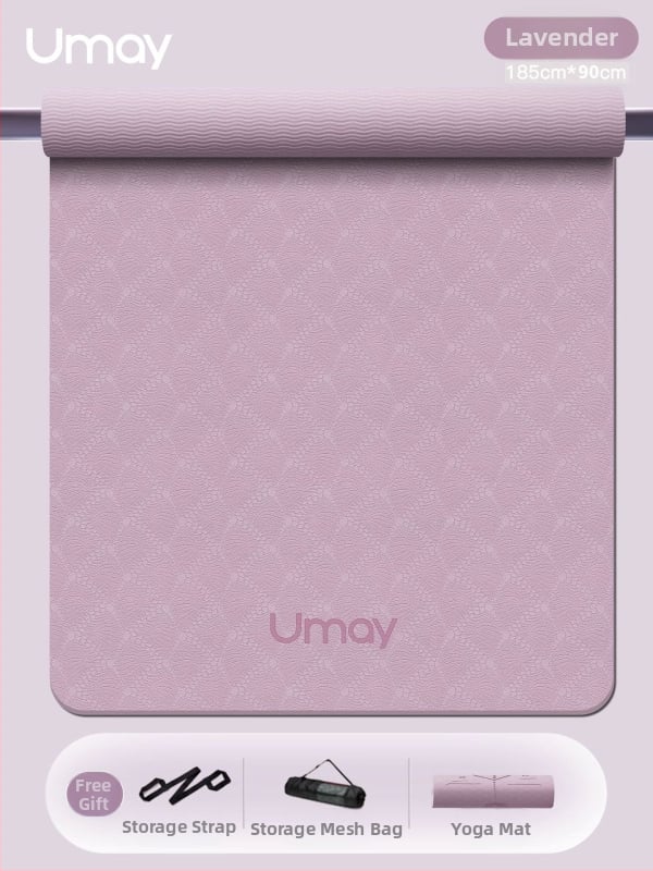 Jogu matu Youmei, TPE, 6 cm biezums, ar vadlīnijām