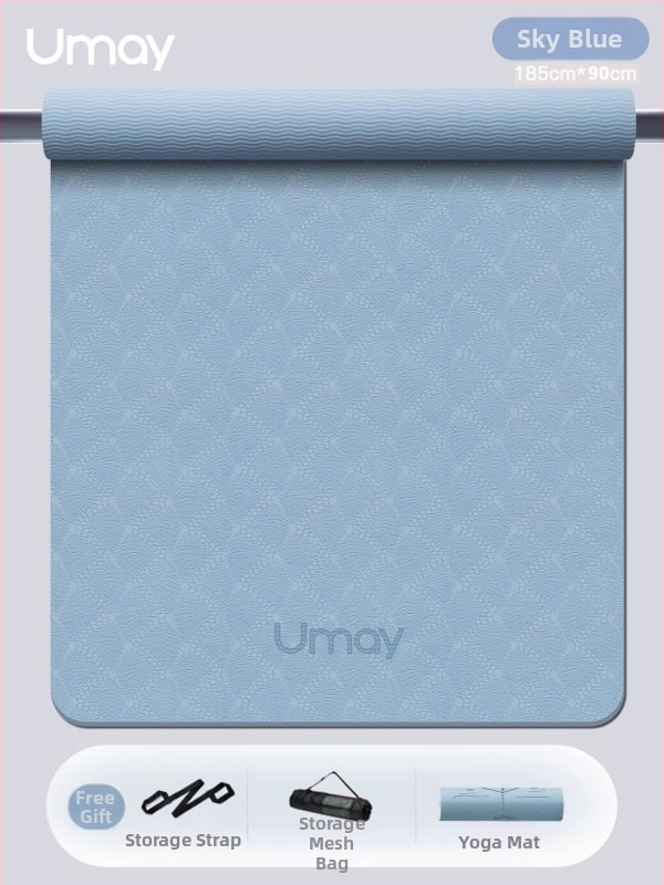 Jogu matu Youmei, TPE, 6 cm biezums, ar vadlīnijām