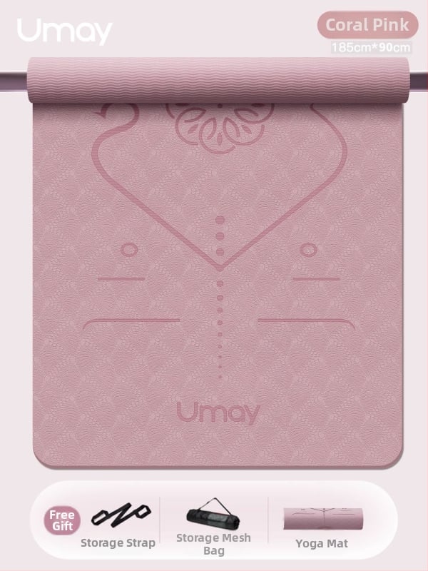 Jogu matu Youmei, TPE, 6 cm biezums, ar vadlīnijām