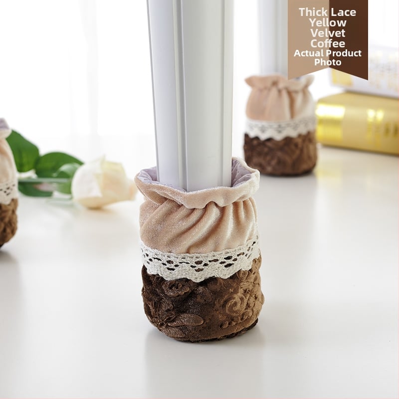 Stalo ir kėdės kojų gaubteliai – sustiprinti, tylūs dėvėjimo atsparūs apsauginiai gaubteliai baldų kojoms, kvadratinė forma, užpildas