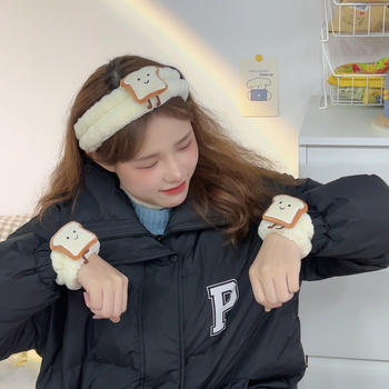 Лента за миене на лице, карикатурен стил, каре модел, Tengyi Premium, Джинхау