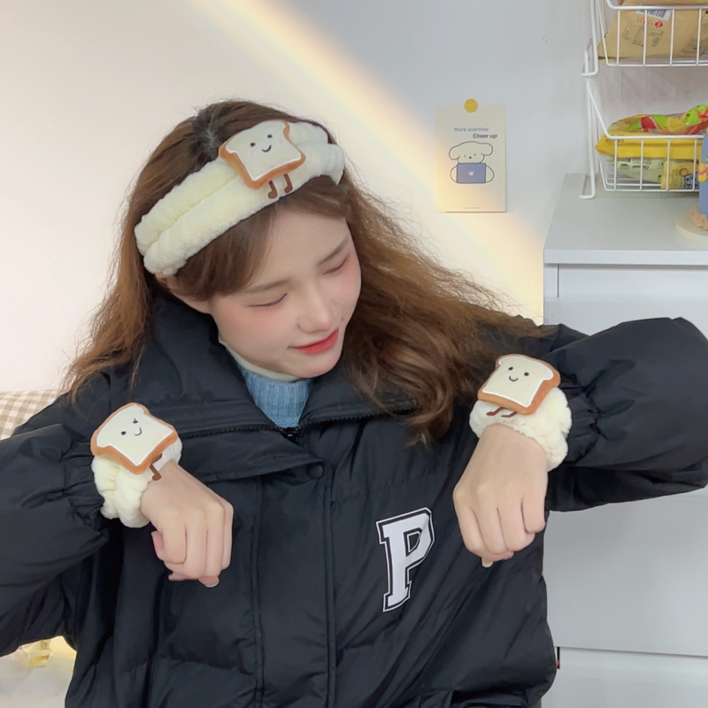 Лента за миене на лице, карикатурен стил, каре модел, Tengyi Premium, Джинхау