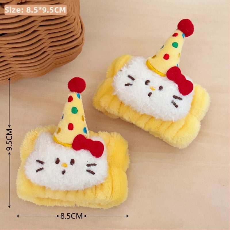 Лента за миене на лице, карикатурен стил, каре модел, Tengyi Premium, Джинхау