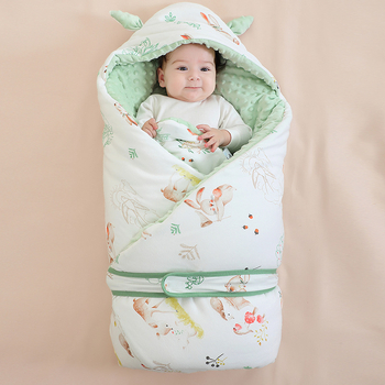 Kūdikio quilt iš 100% medvilnės, cartoon raštas, visų sezonų naudojimui, naujagimiams iki 12 mėnesių