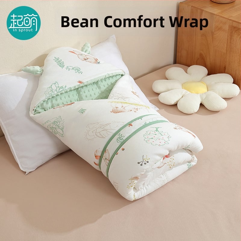 Kūdikio quilt iš 100% medvilnės, cartoon raštas, visų sezonų naudojimui, naujagimiams iki 12 mėnesių