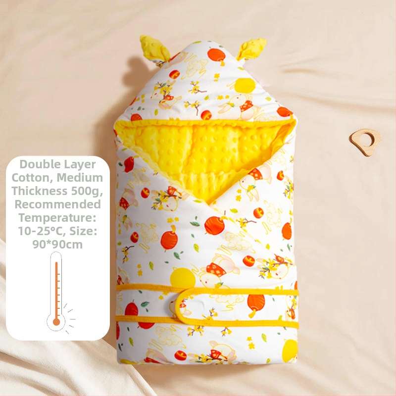 Kūdikio quilt iš 100% medvilnės, cartoon raštas, visų sezonų naudojimui, naujagimiams iki 12 mėnesių